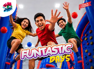 Funtastic Days: 50% dscto Inflata Park 60 min